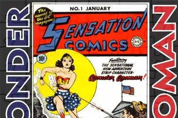 WONDER WOMAN PORTADA No. 1 COMICS jigsaw puzzle