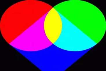 CorazÃ³n- Mezcla de Colores. jigsaw puzzle