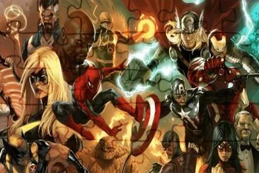 MARVEL HEROES jigsaw puzzle