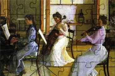 Lilla Cabot Perry 1848-1933 jigsaw puzzle