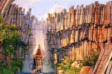 leaking dam jigsaw puzzle
