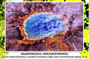 YELLOWSTONE (EEUU) - GRAN FUENTE PRISMÃTICA