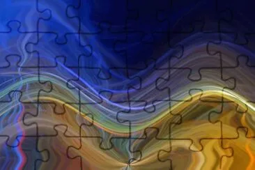 ripple colours jigsaw puzzle