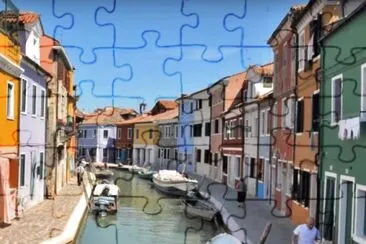 Burano Island Italy jigsaw puzzle