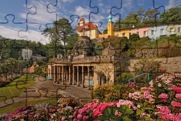 Portmeirion-Gales-GB jigsaw puzzle