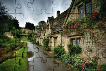 Bibury-Inglaterra jigsaw puzzle