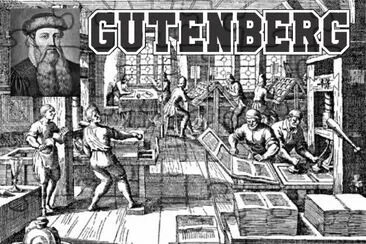 GUTENBERG INVENTOR DE LA IMPRENTA