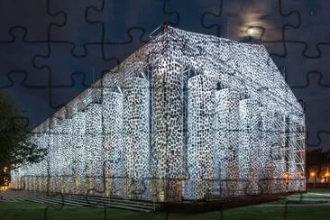 Parthenon of Banned Books in Kessel Germany jigsaw puzzle