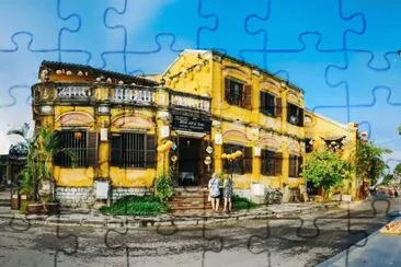 Yellow Bldg jigsaw puzzle