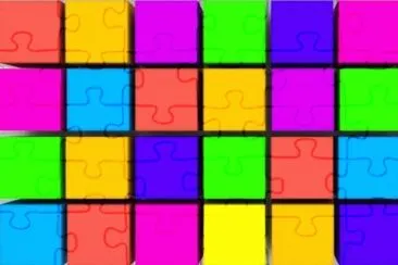 draw jigsaw puzzle
