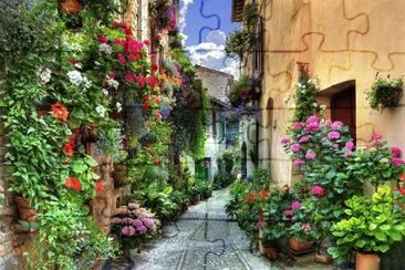 Spello jigsaw puzzle