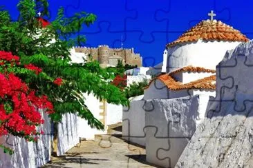 Patmos-Grecia jigsaw puzzle