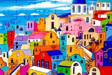 draw jigsaw puzzle