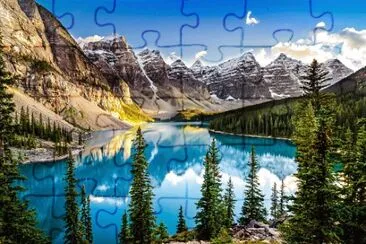 P.N. Banff-Canada jigsaw puzzle