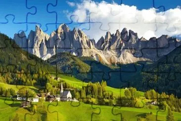 Alpes italianos jigsaw puzzle