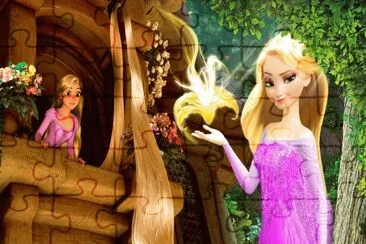 Rapunzel jigsaw puzzle