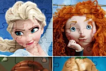 Princesas jigsaw puzzle