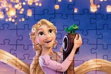 Rapunzel jigsaw puzzle
