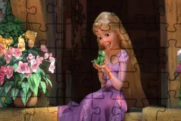 Rapunzel jigsaw puzzle