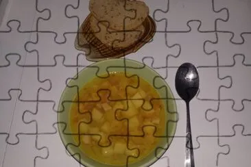 ×ž×¨×§ ×œ×—× ×•×›×¤×™×ª jigsaw puzzle