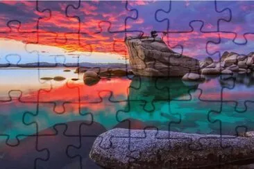sunset jigsaw puzzle