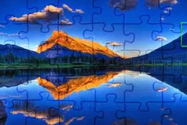 blue sky jigsaw puzzle