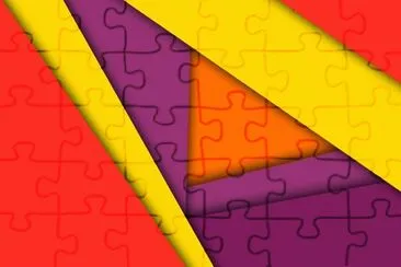ä¸‰è§’è‰²å½© jigsaw puzzle