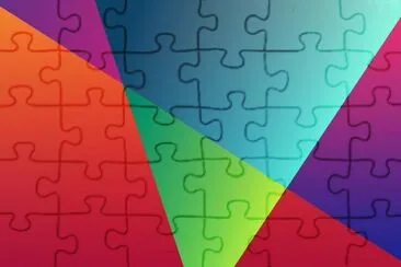 ä¸‰è§’è‰²å½© jigsaw puzzle