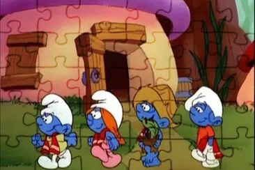 Pitufos jigsaw puzzle