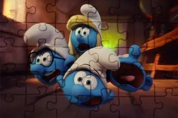 Pitufos jigsaw puzzle