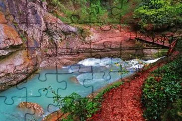 Rio Orfento-Caramanico-Abruzzos-Italia jigsaw puzzle