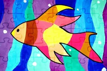 draw jigsaw puzzle