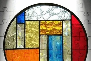 Mondriaan jigsaw puzzle