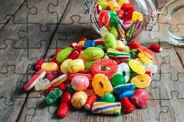פאזל של candy