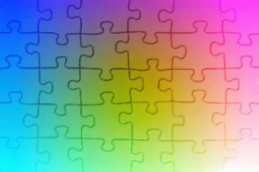 draw jigsaw puzzle