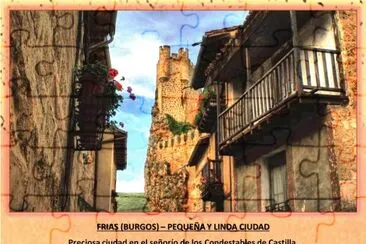 FRIAS (BURGOS) â€“ PEQUEÃ‘A Y LINDA CIUDAD jigsaw puzzle