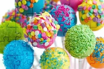פאזל של cake pops