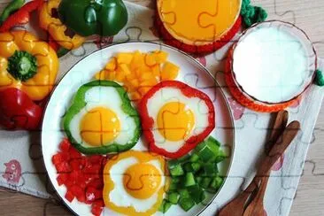 è›‹æ–™ç† jigsaw puzzle