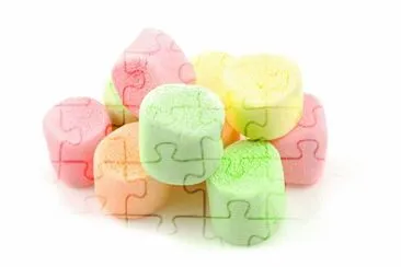 marshmallow jigsaw puzzle