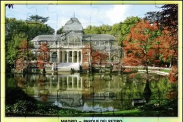 MADRID  â€“  PARQUE DEL RETIRO jigsaw puzzle