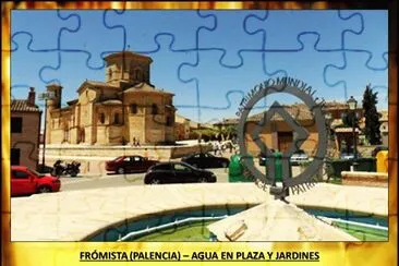 FRÃ“MISTA (PALENCIA) â€“ AGUA EN PLAZA Y JARDINES