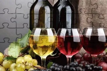 Blanco, rosa y tinto