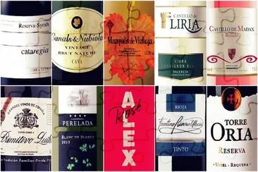 Etiquetas de vinos