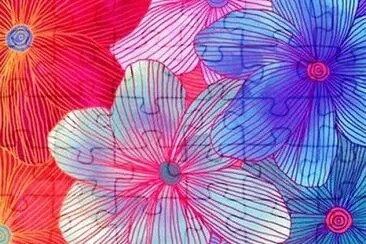draw jigsaw puzzle