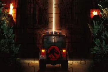 פאזל של jurassic park