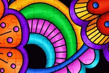 Circle 's jigsaw puzzle