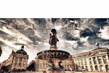 PLACE DE LA BOURSE. BORDEAUX