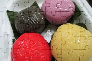 פאזל של æ°‘ä¿—ç¾Žé£Ÿç´…é¾œç²¿