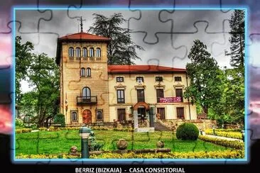 BERRIZ (BIZKAIA)  -  CASA CONSISTORIAL jigsaw puzzle