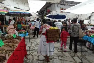 Mercado de Cuetzalan jigsaw puzzle
